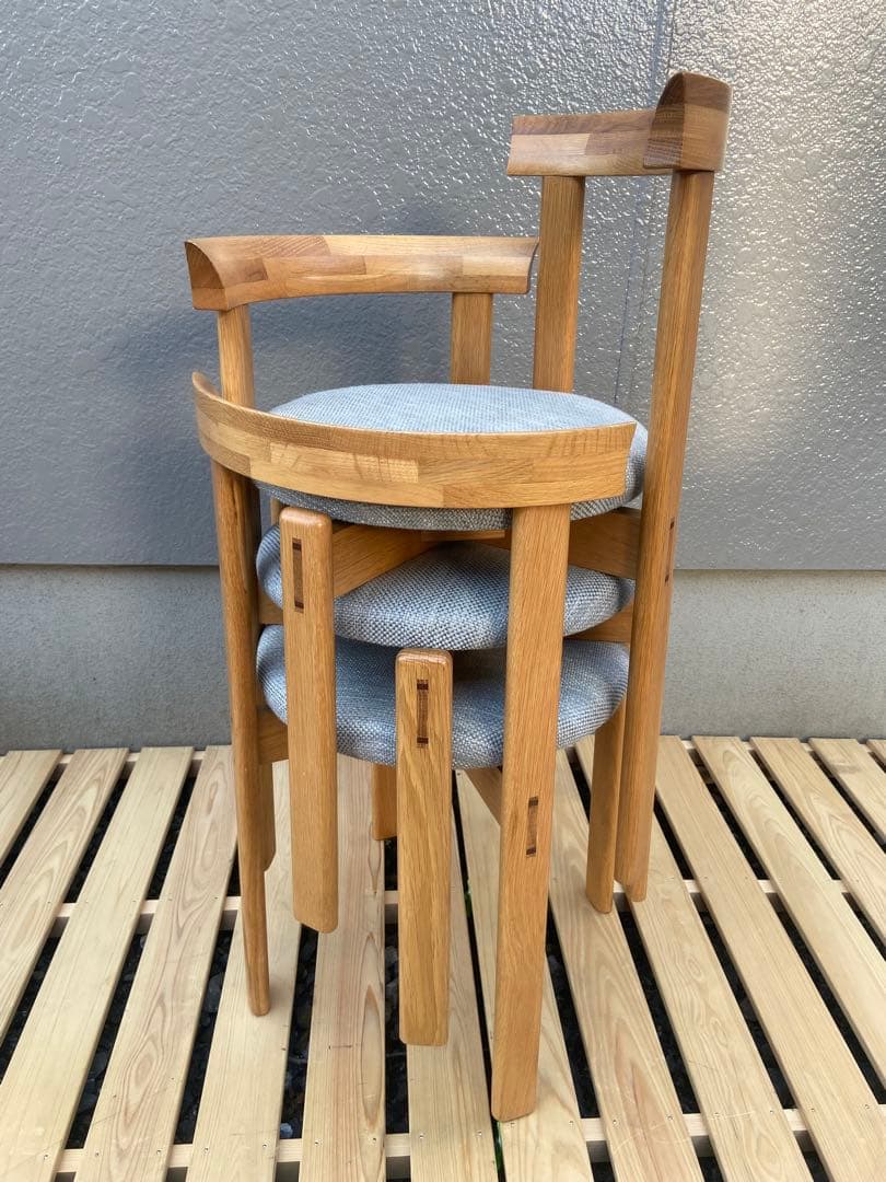 回転椅子　三脚セット