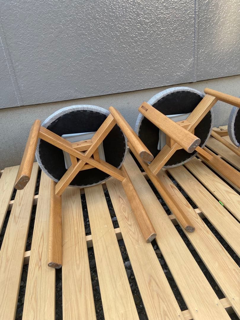 回転椅子　三脚セット