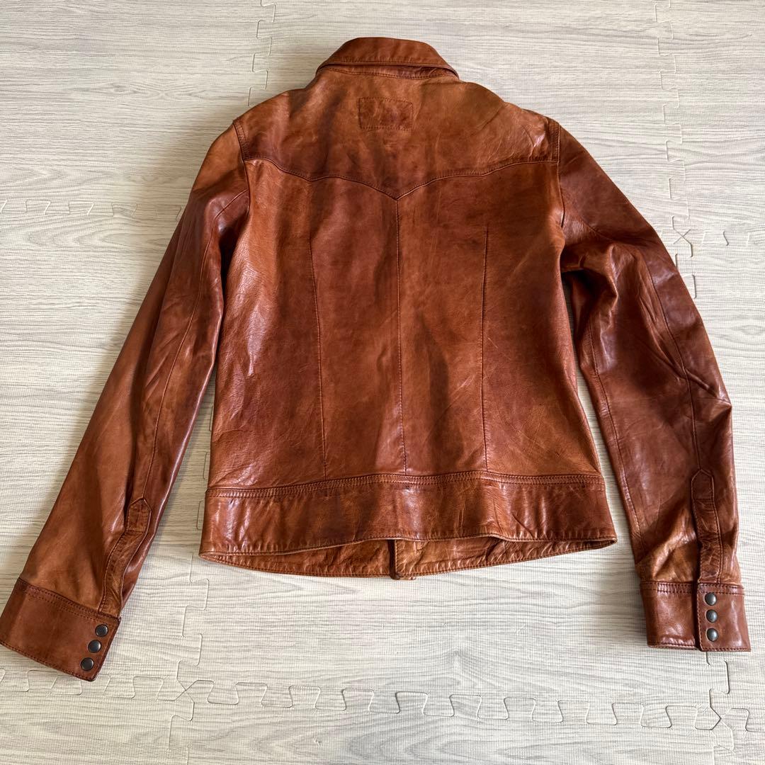 ドルチェアンドガッパーナ レザージャケット サイズ50(L)