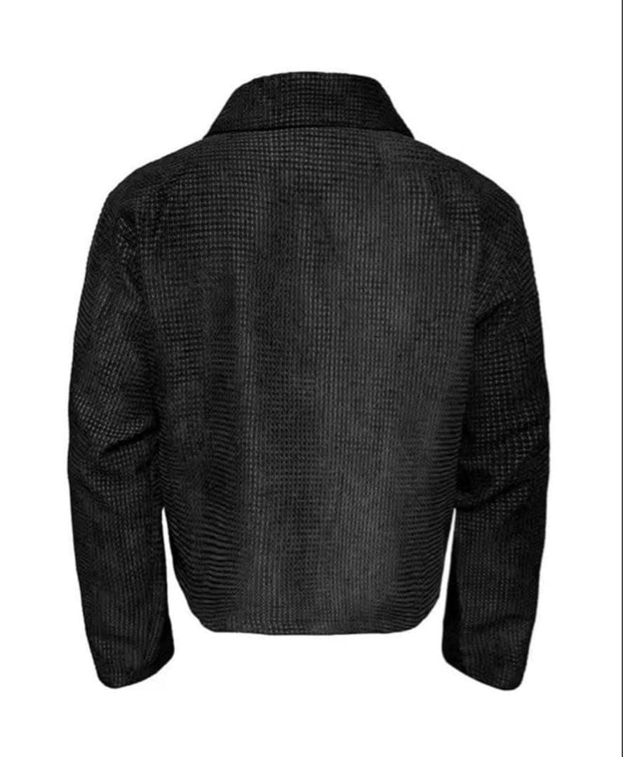 ジャケット・アウター JCAESAR Asymmetric Zipper Short Jacket