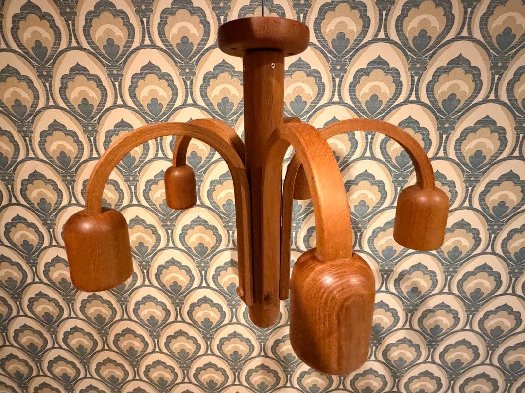 Domus ドムス 5灯 シャンデリア 照明 ヴィンテージ ヤマギワ 北欧