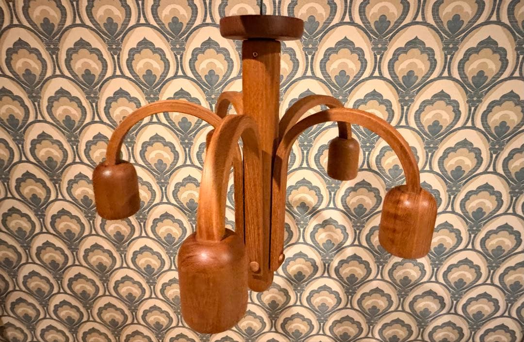 Domus ドムス 5灯 シャンデリア 照明 ヴィンテージ ヤマギワ 北欧