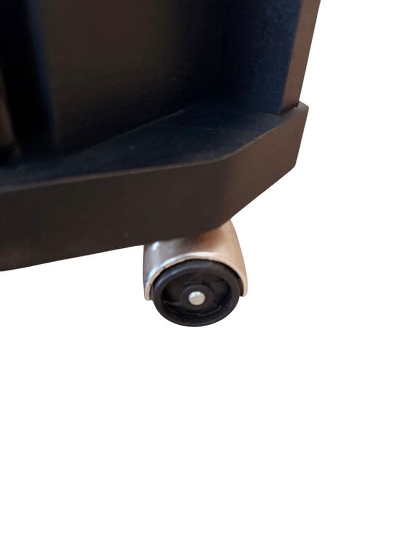 14390 キャスター付　コーナーテレビ台　ガラス扉 テレビ台　モダン