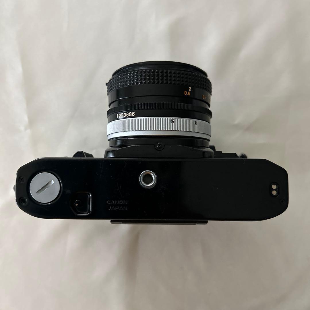 キャノンAE-1 BLACK & FD50mm f1.8 s.c.