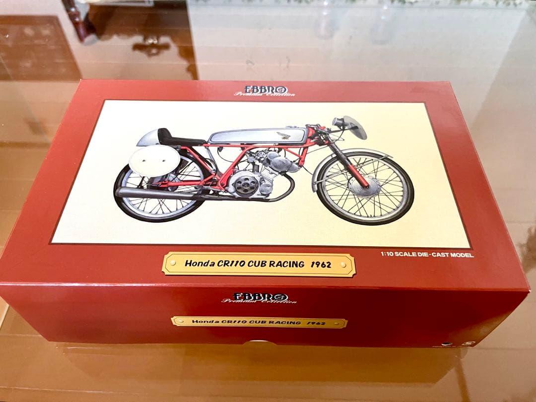 価格変更 1/10 エブロ ホンダCR110 CUB Racing絶版 未展示品