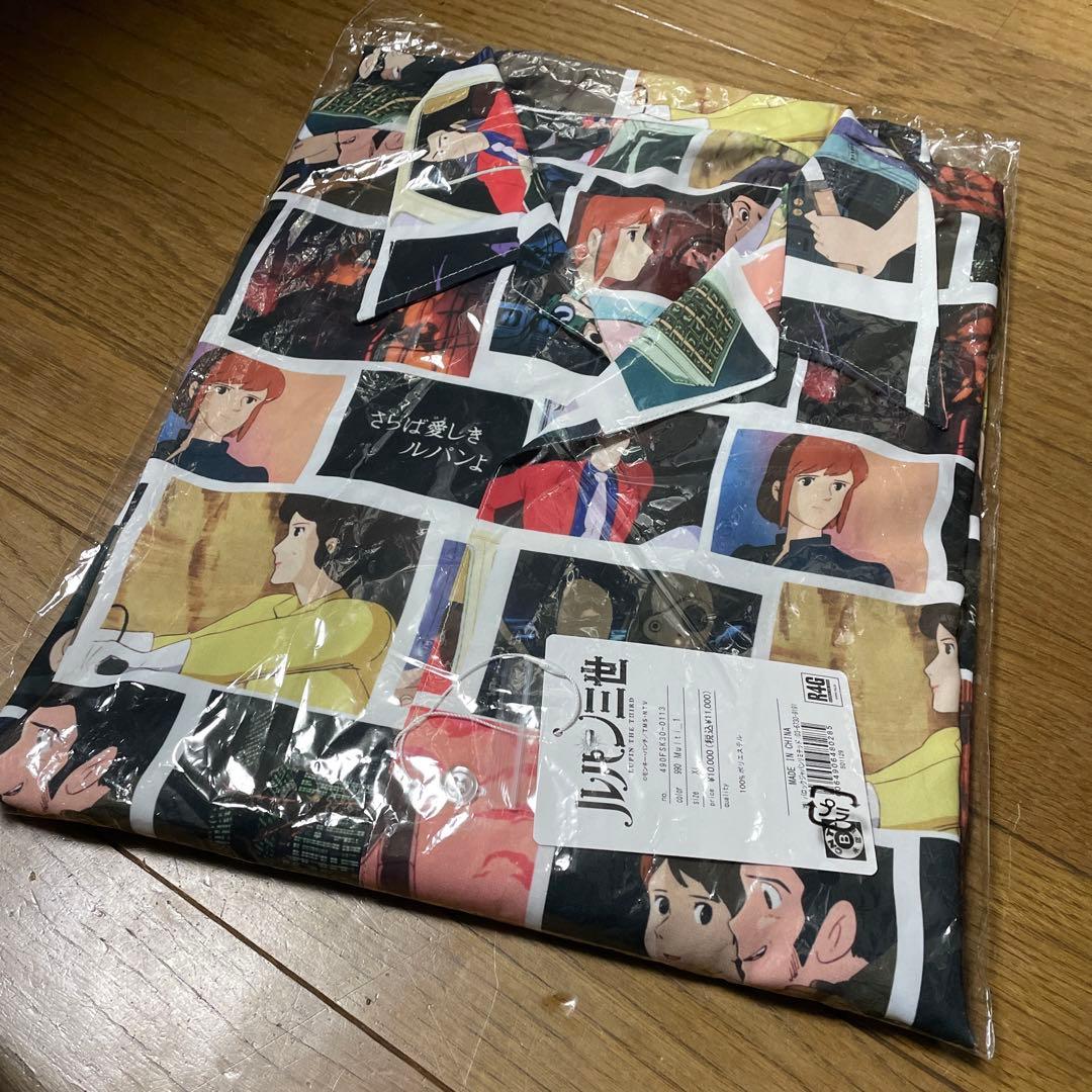 ルパン三世　日本テレビ　宮崎駿　総柄シャツ　カリオストロの城　アニメ　峰不二子