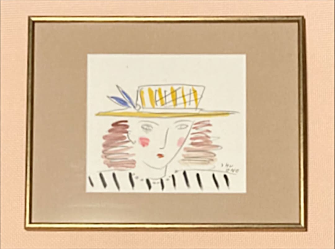 小野州一　　婦人図