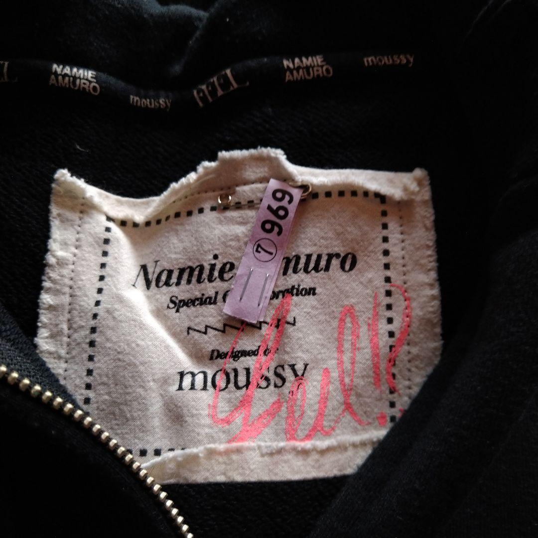 クリーニング済☆　安室奈美恵　FEEL　moussy パーカー