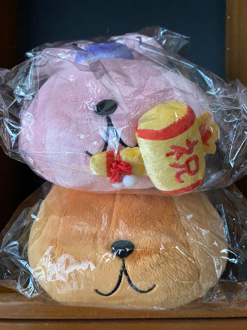 タグ付き　カピバラさん　5周年　20周年　祝いさん　仔祝いさん　ぬいぐるみ