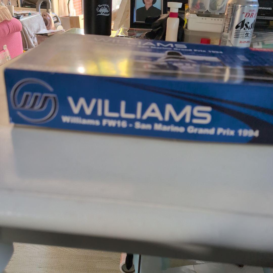 フジミ 1/20ウィリアムズFW16 サンマリノGP 1994 別売りデカール付