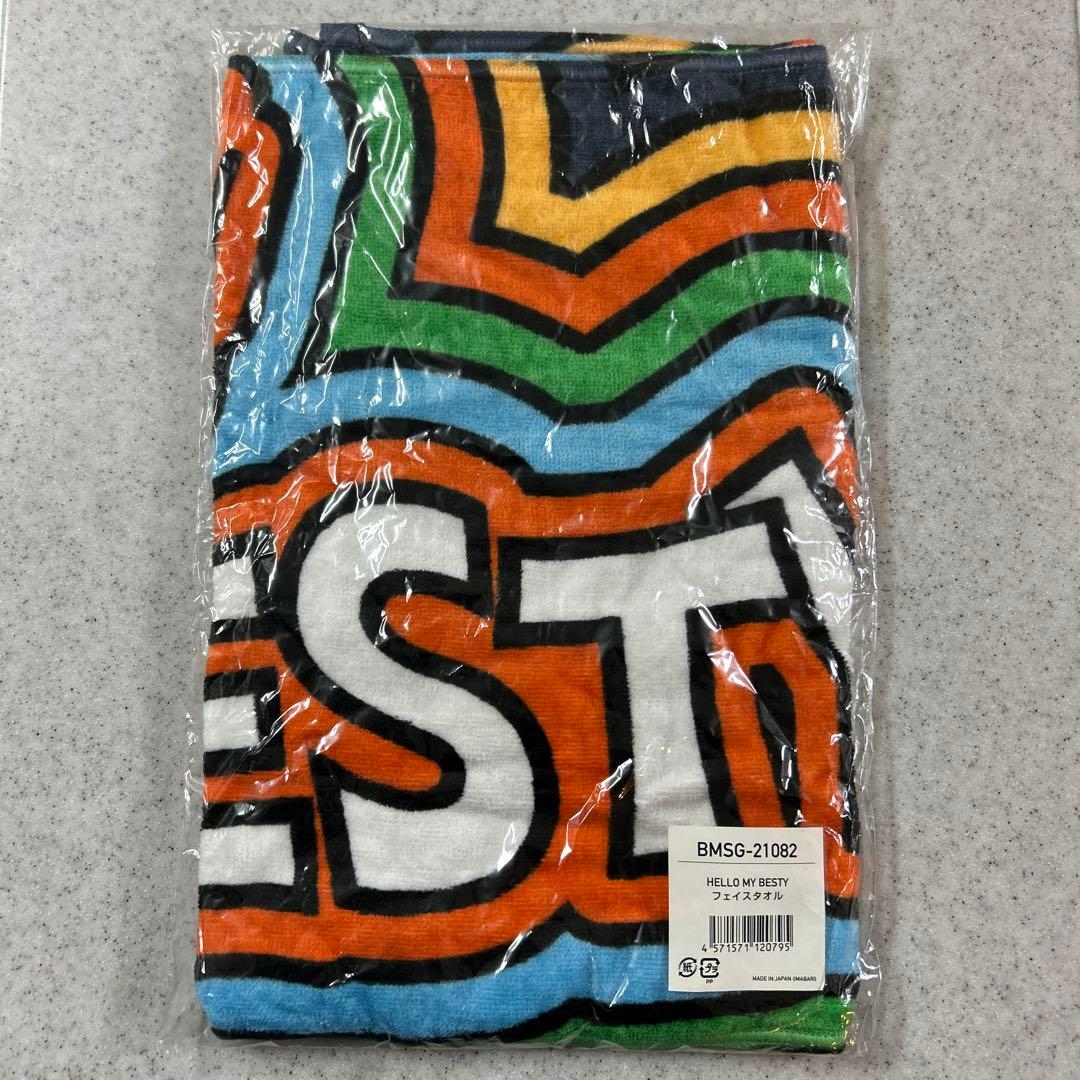 HELLO MY BESTY フェイスタオル