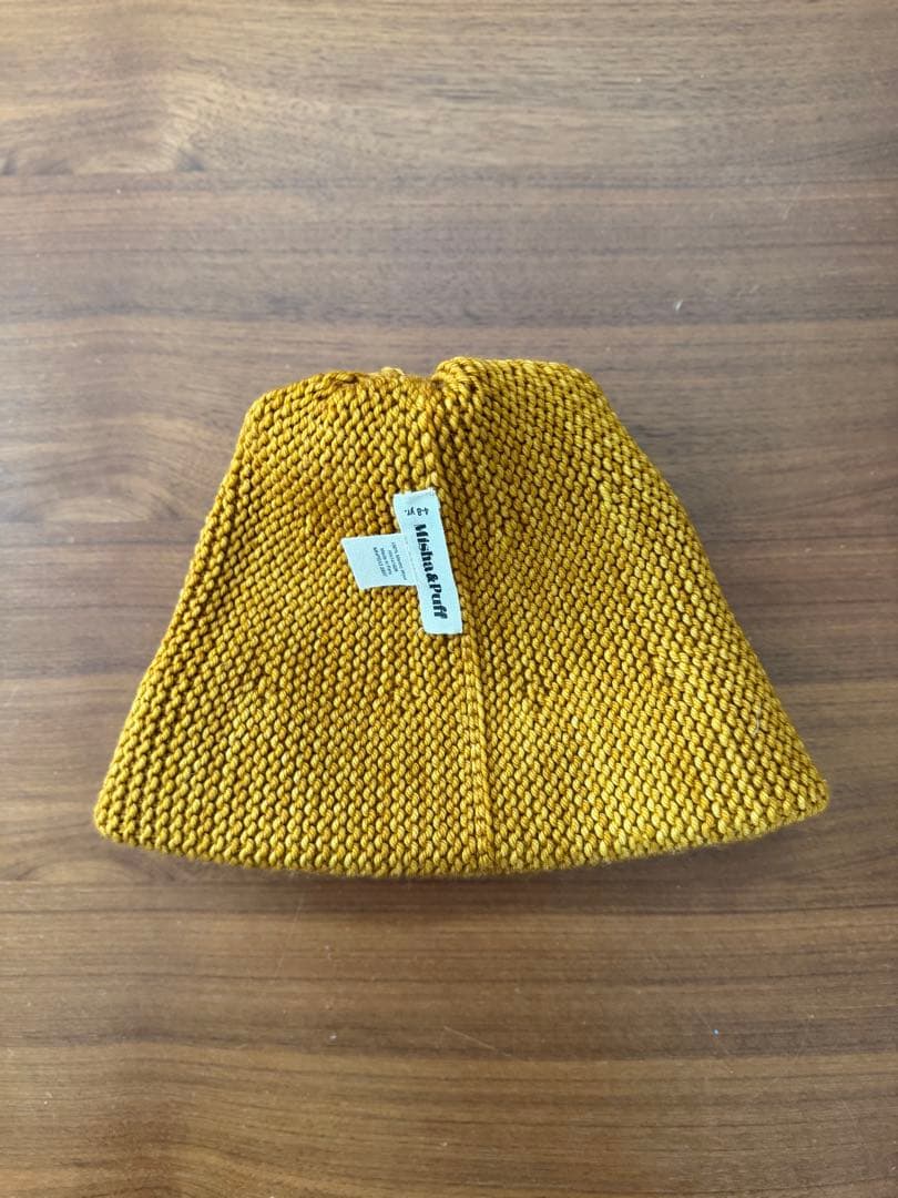 帽子 Misha&Puff Garter hat 4-8y Marigold