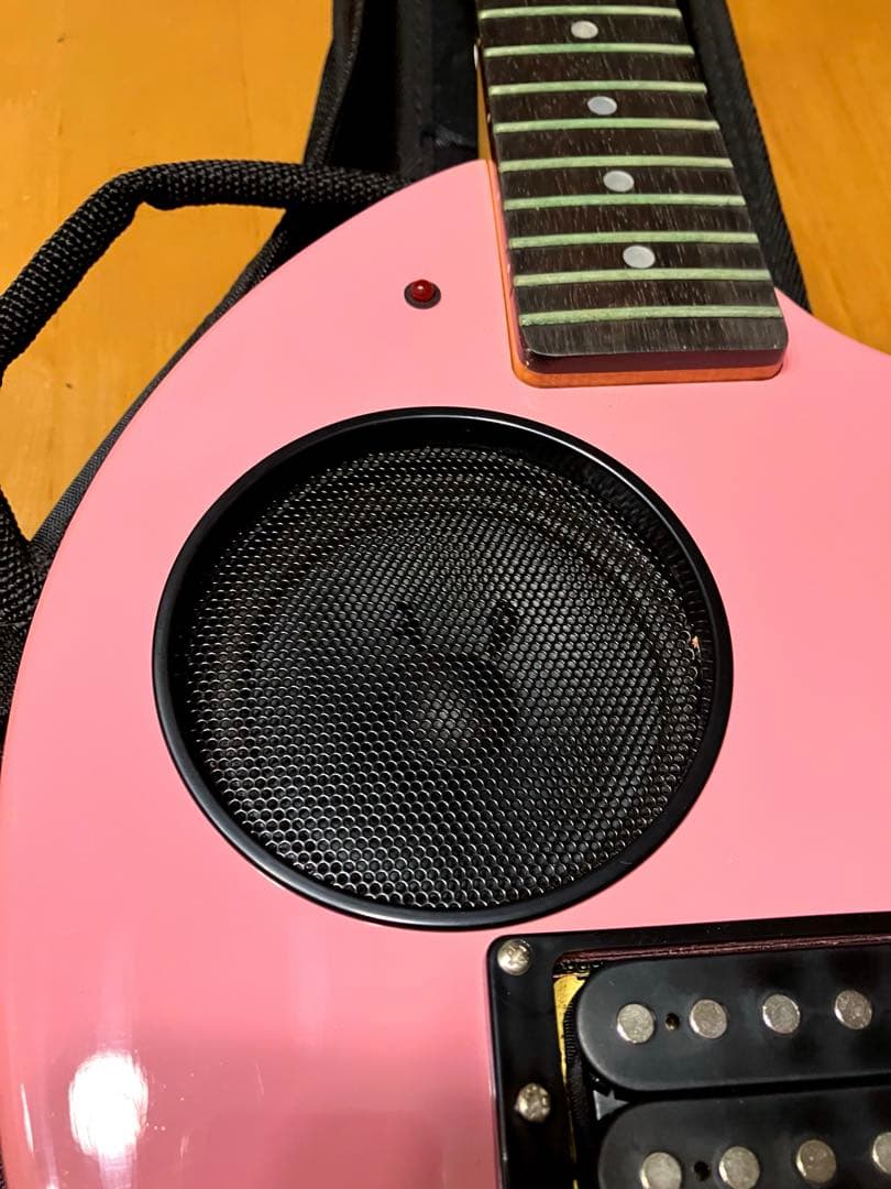 Fernandes エレキギター ピンク ケース付き