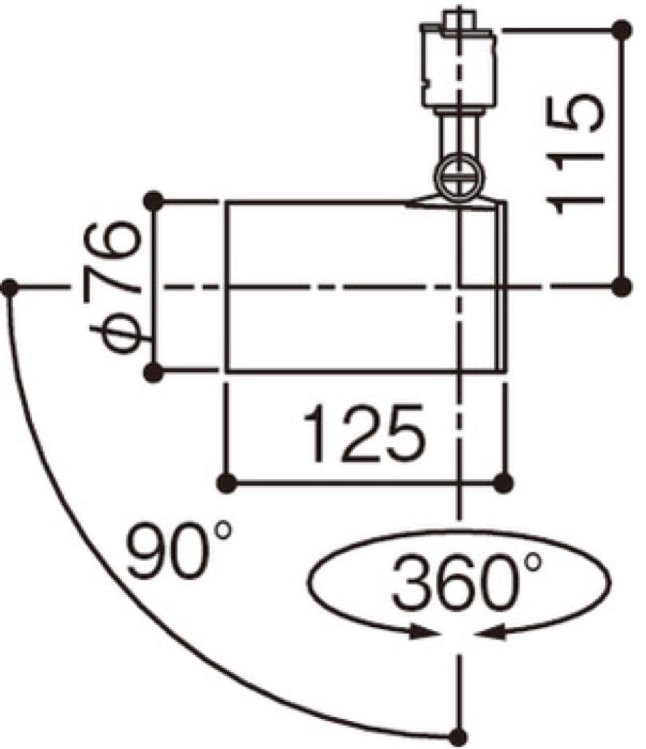 【美品】LGS1500LLB1 Panasonicスポットライト4台セット
