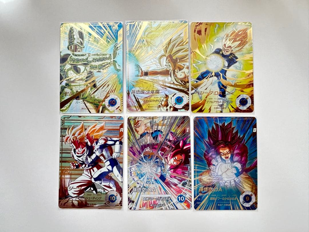 ドラゴンボールスーパーダイバーズ　5弾パラレル等6枚