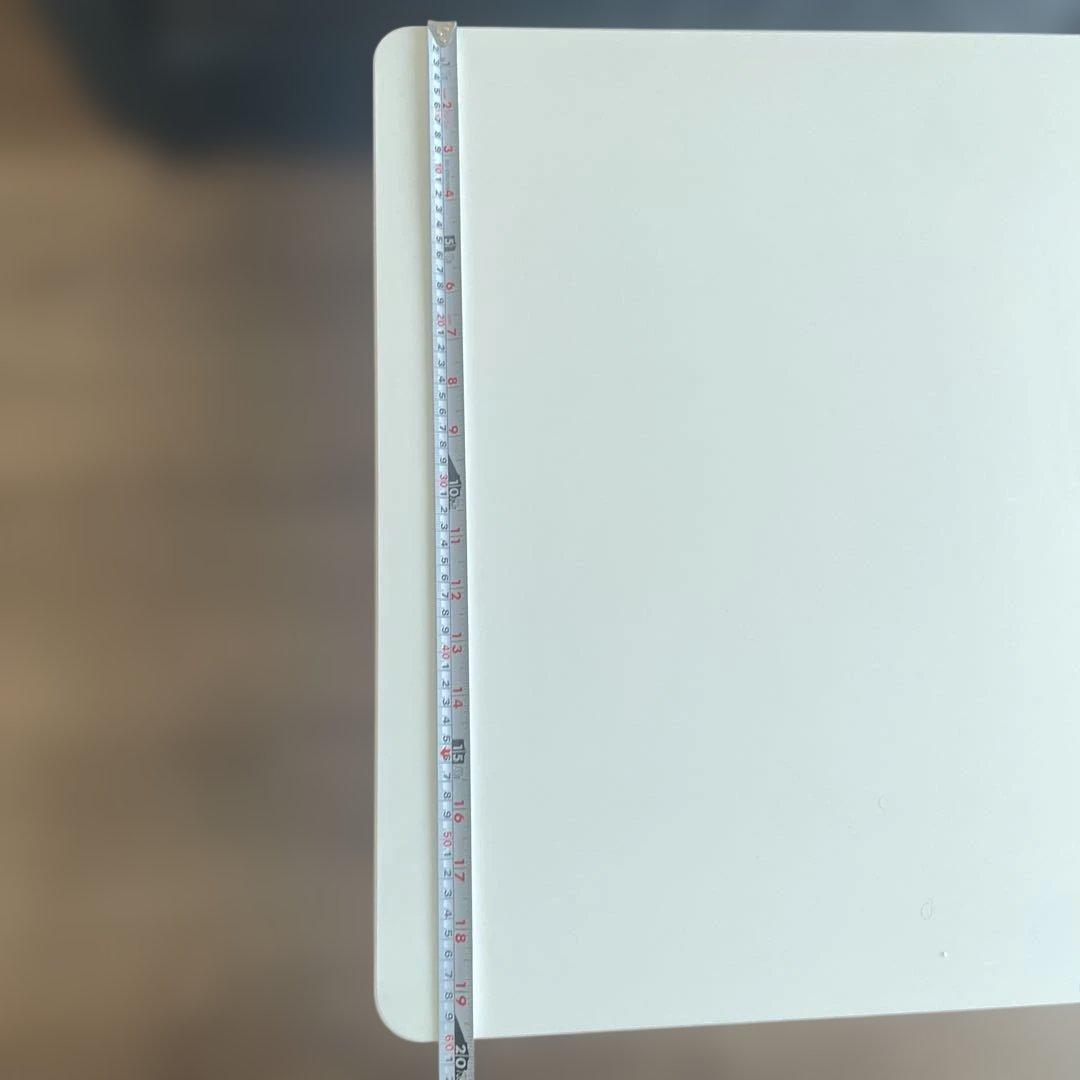 再お値下げ・移動がしやすいキャスター付き　ディノス昇降式テーブル幅120 白