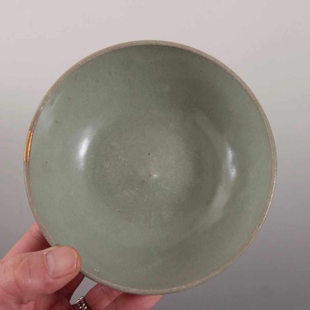 青磁 平茶碗 鉢 茶道具 天龍寺青磁 明朝期 中国美術 古美術 古道具