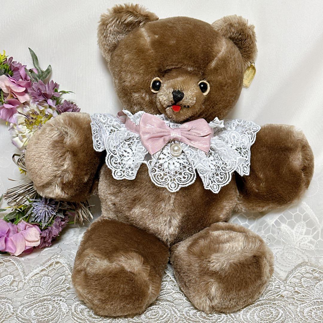 とほや 様✨美✨❤️大きなキャラクターノベルティベア❤️アンティークベア　テディベア