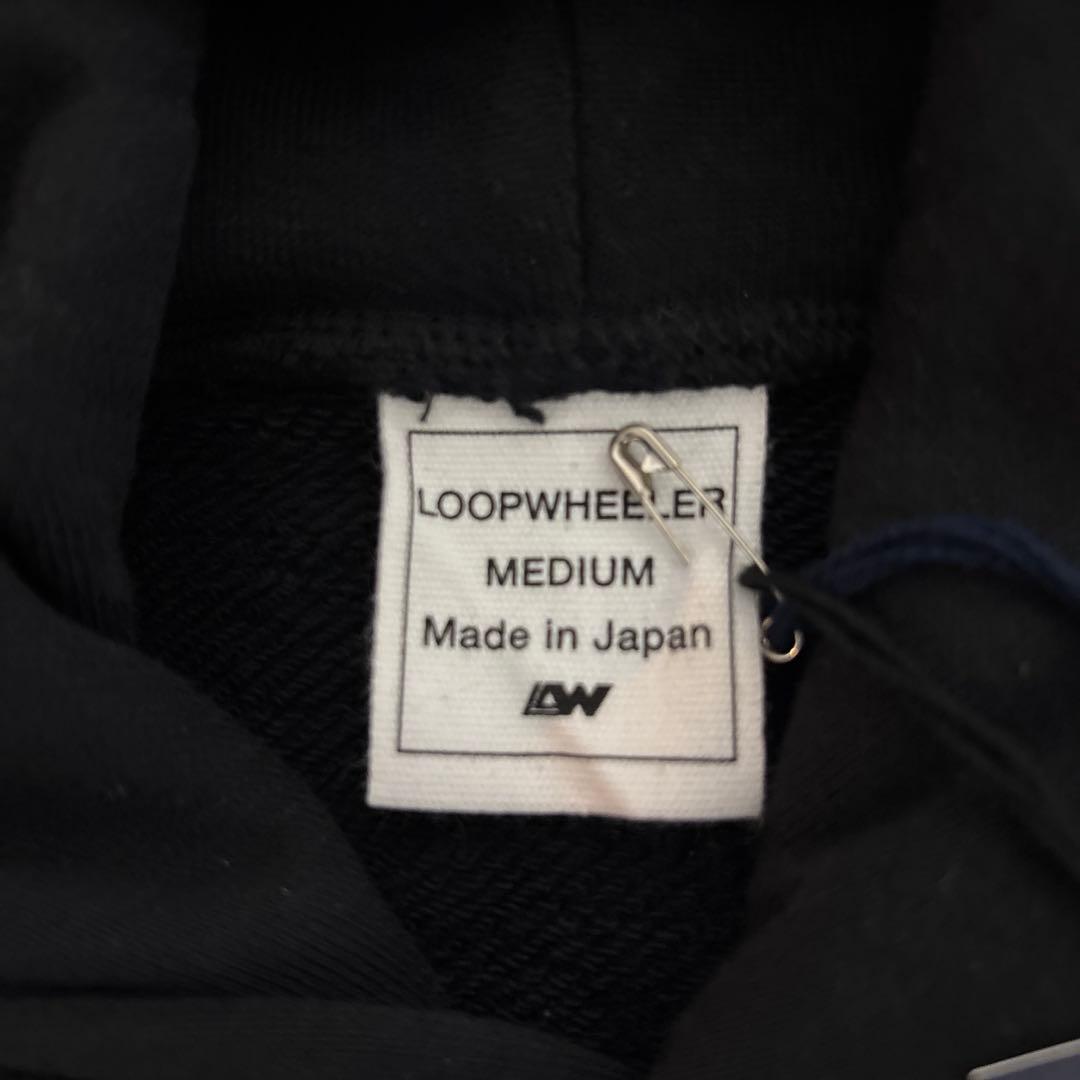 【定価 30,800円】ループウィラー プルオーバー パーカ ブラック 黒 新品
