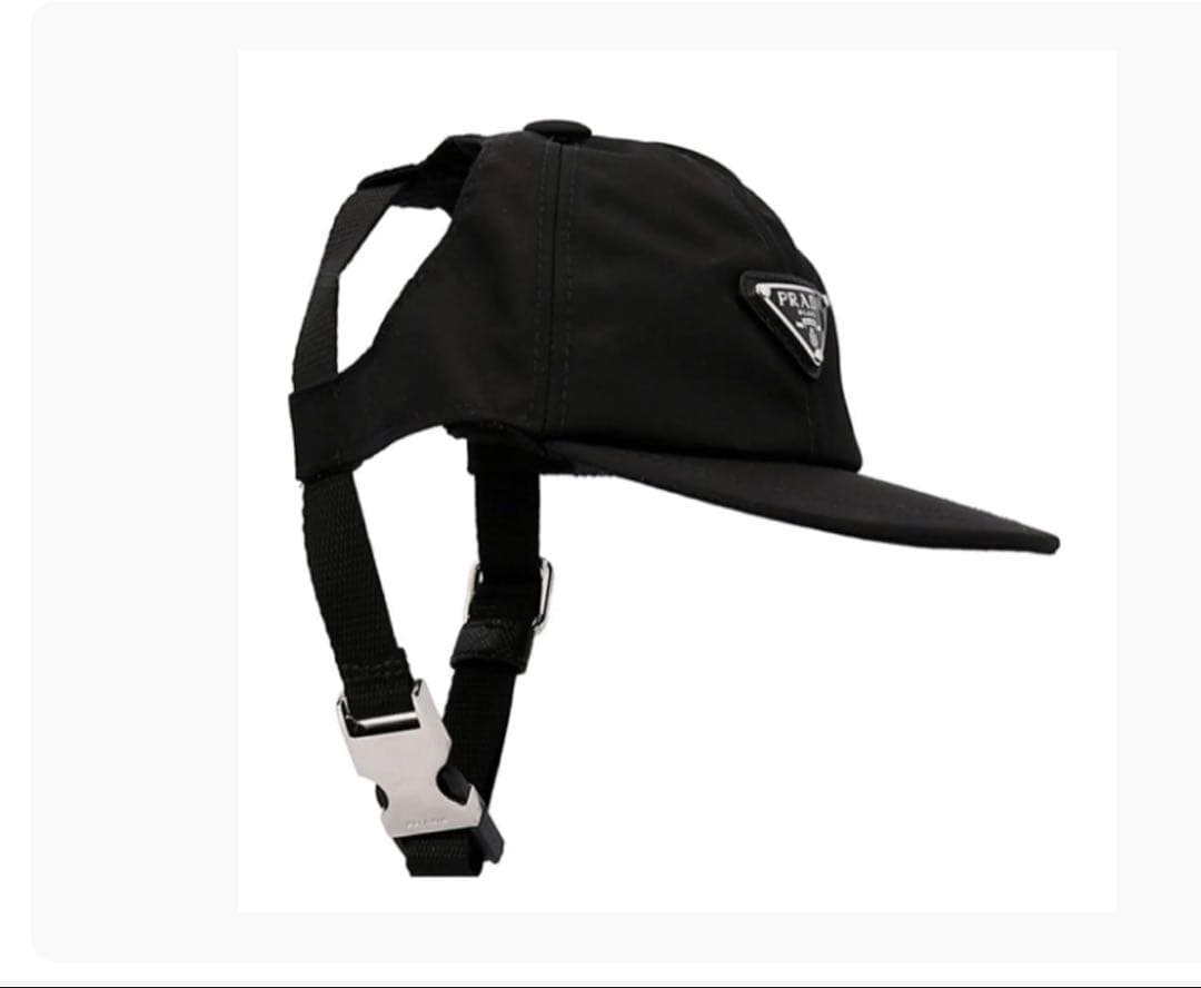 PRADA Re-Nylonナイロン製 ドッグキャップ