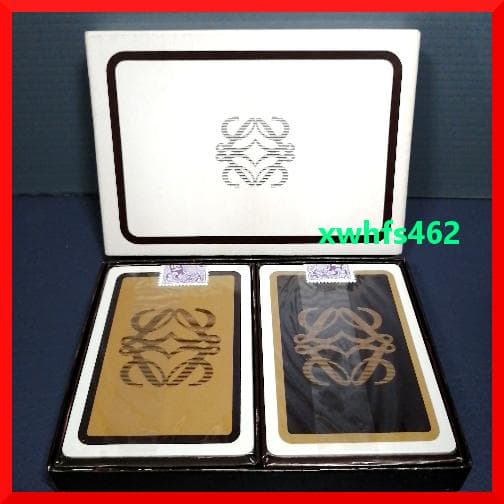 新品 LOEWE ロエベ トランプ 2組セット ノベルティ レトロ アンティーク