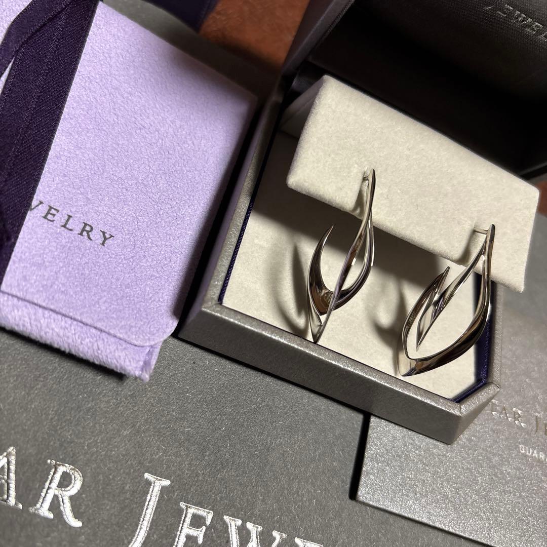 STAR JEWELRY スタージュエリーWAVE ピアス　両耳用