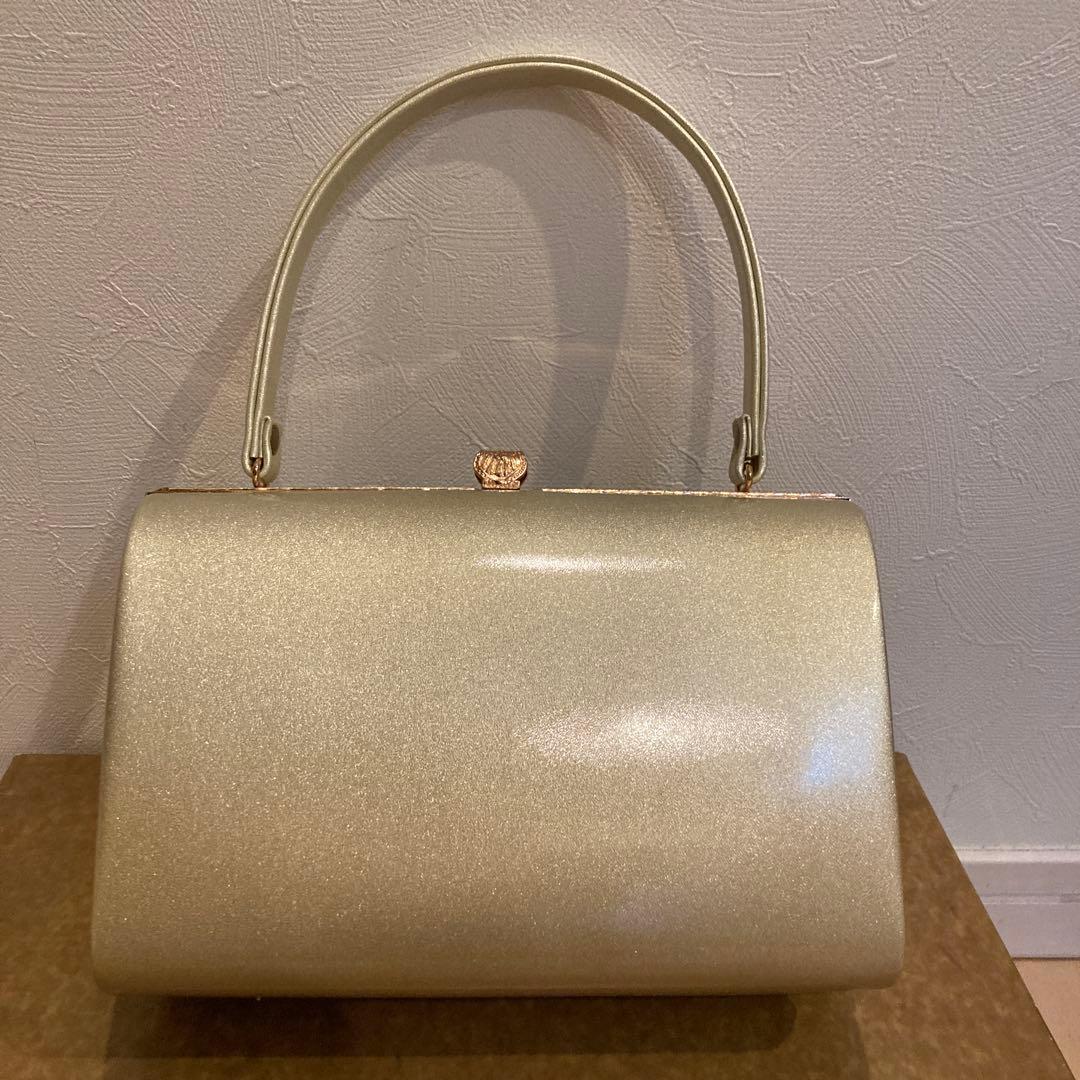 金鷲☆礼装用ゴールド草履バッグセット