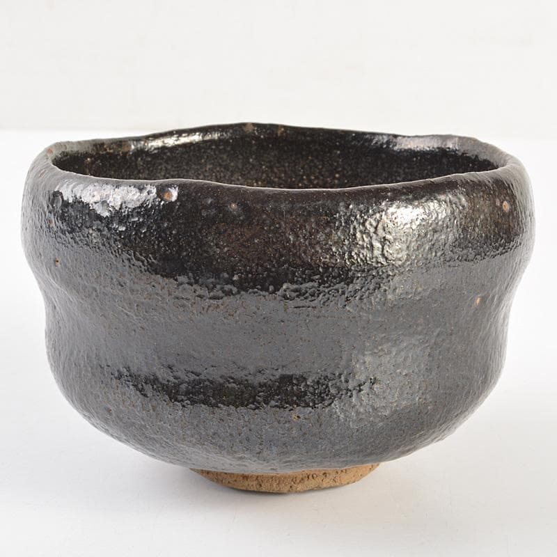 茶道具　楽吉左衛門　黒楽茶碗　合わせ箱　M　R7481