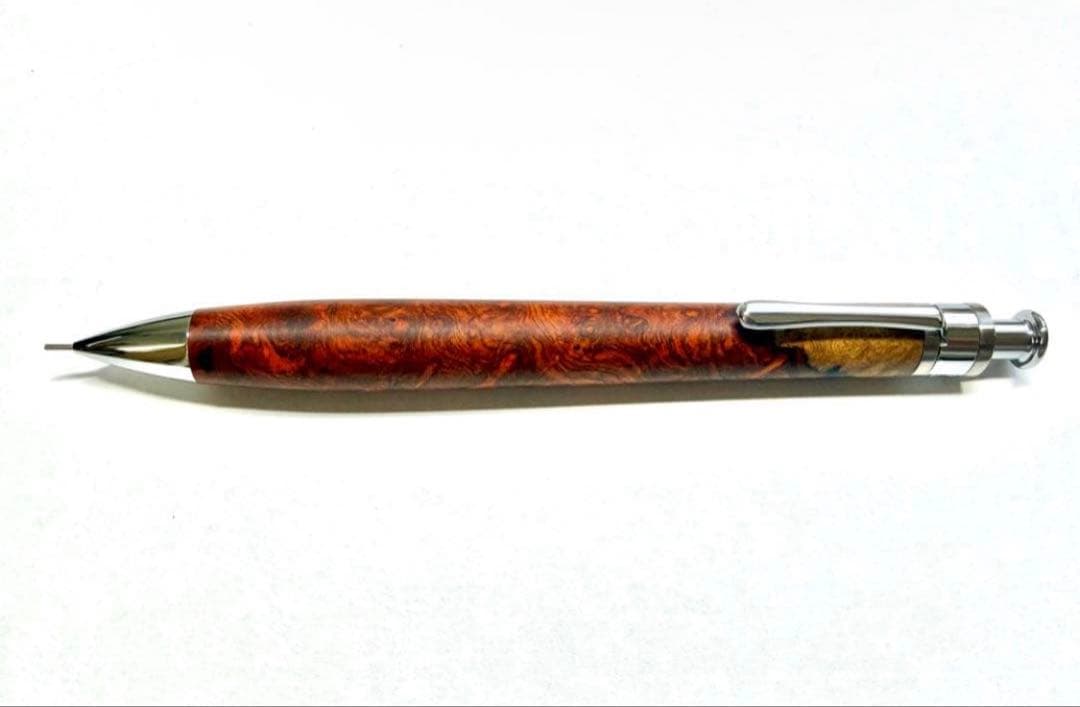 工房楔　花梨紅白　ペンシル楔0.5 特上杢