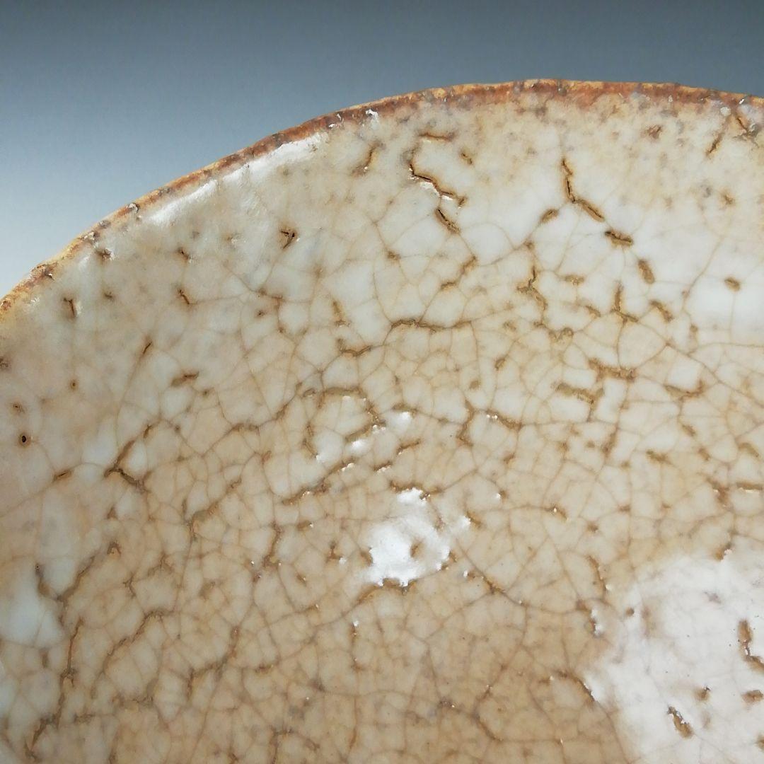 Ｔ１４６　茶碗　『萩茶碗』『古畑窯　椋原佳俊』『仕覆付』　共箱　抹茶碗　茶道具