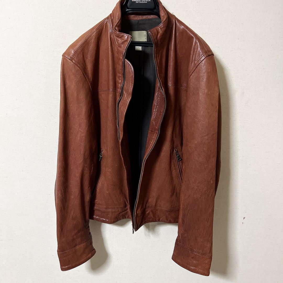 ジャケット・アウター banana republic cowhide leather jacket