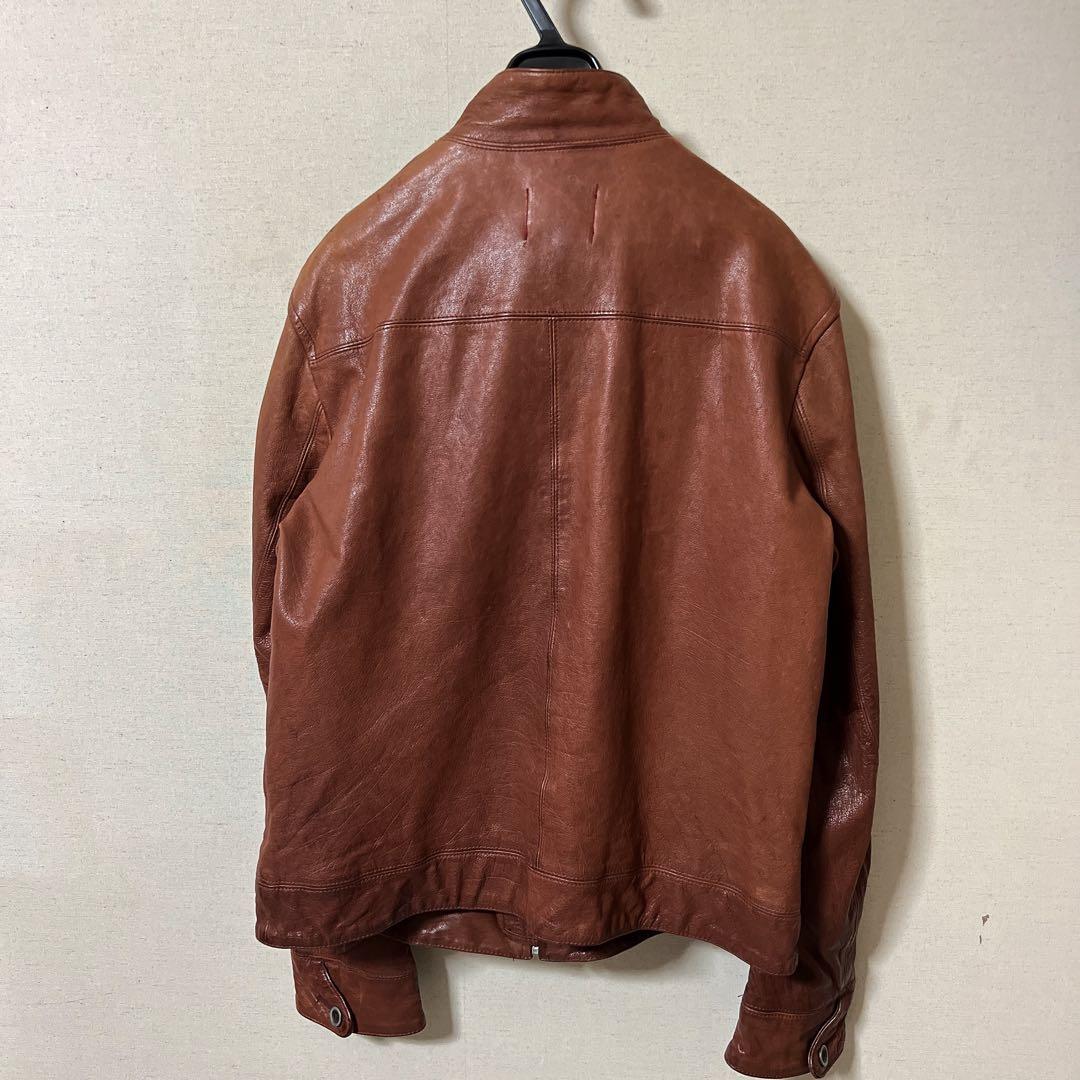 ジャケット・アウター banana republic cowhide leather jacket