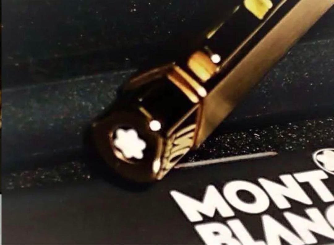 モンブラン　★１本は欲しい総金張りチタンボディ★稀少な価値ある逸品No20280