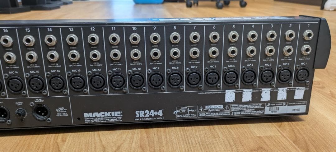 ＊お値下げ不可　MACKIE　マッキー　SR24-4　アナログミキサー