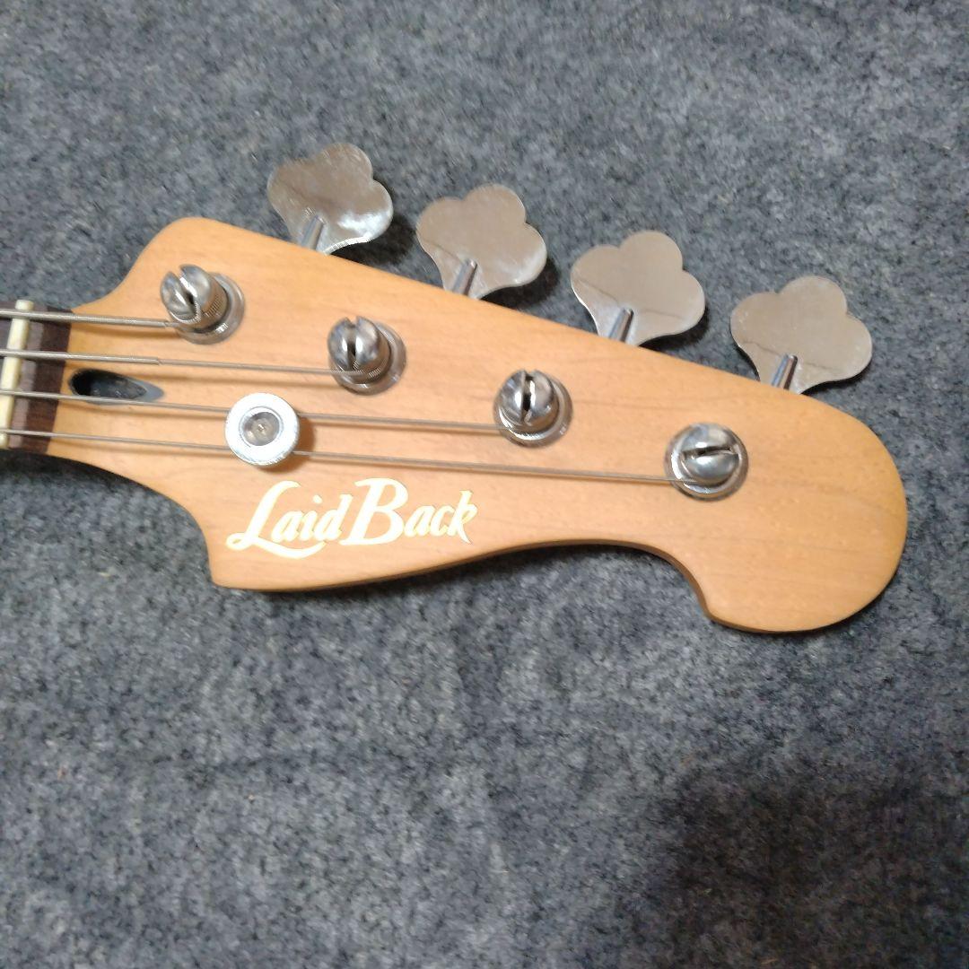 LaidBack アクティブエレキベース ブラック 島村楽器ブランド