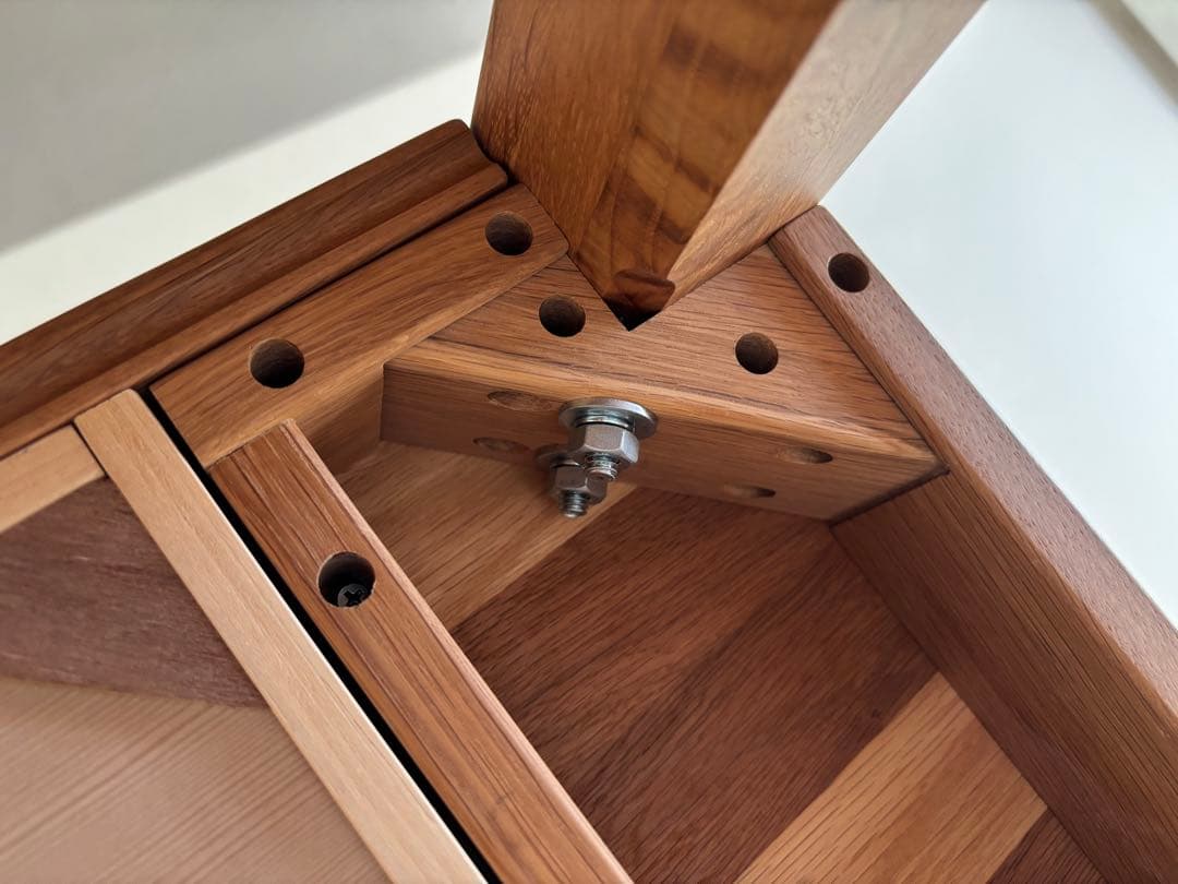 木製テーブル（引出付）/オーク材