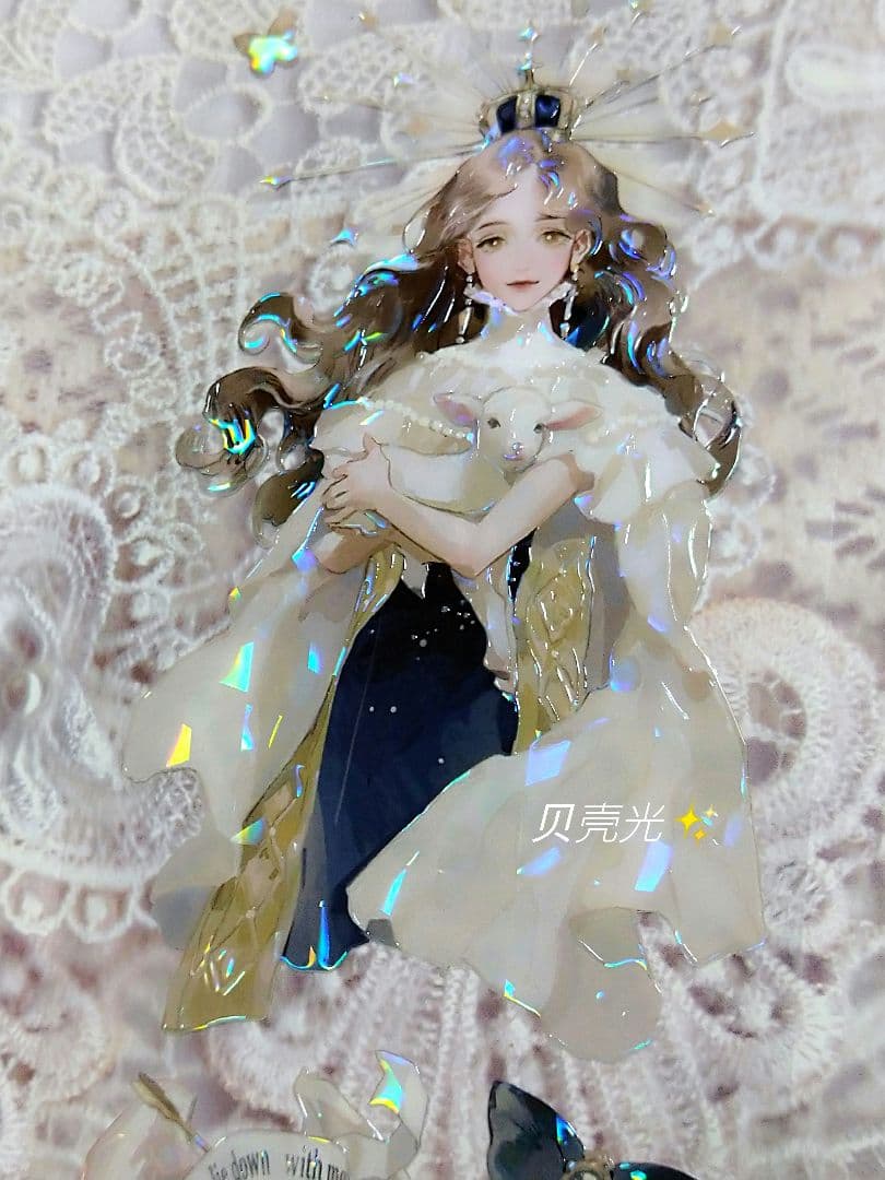 ✩再販✩J273＃神之女使(贝壳光)Shine切り売り海外人物マステ女の子