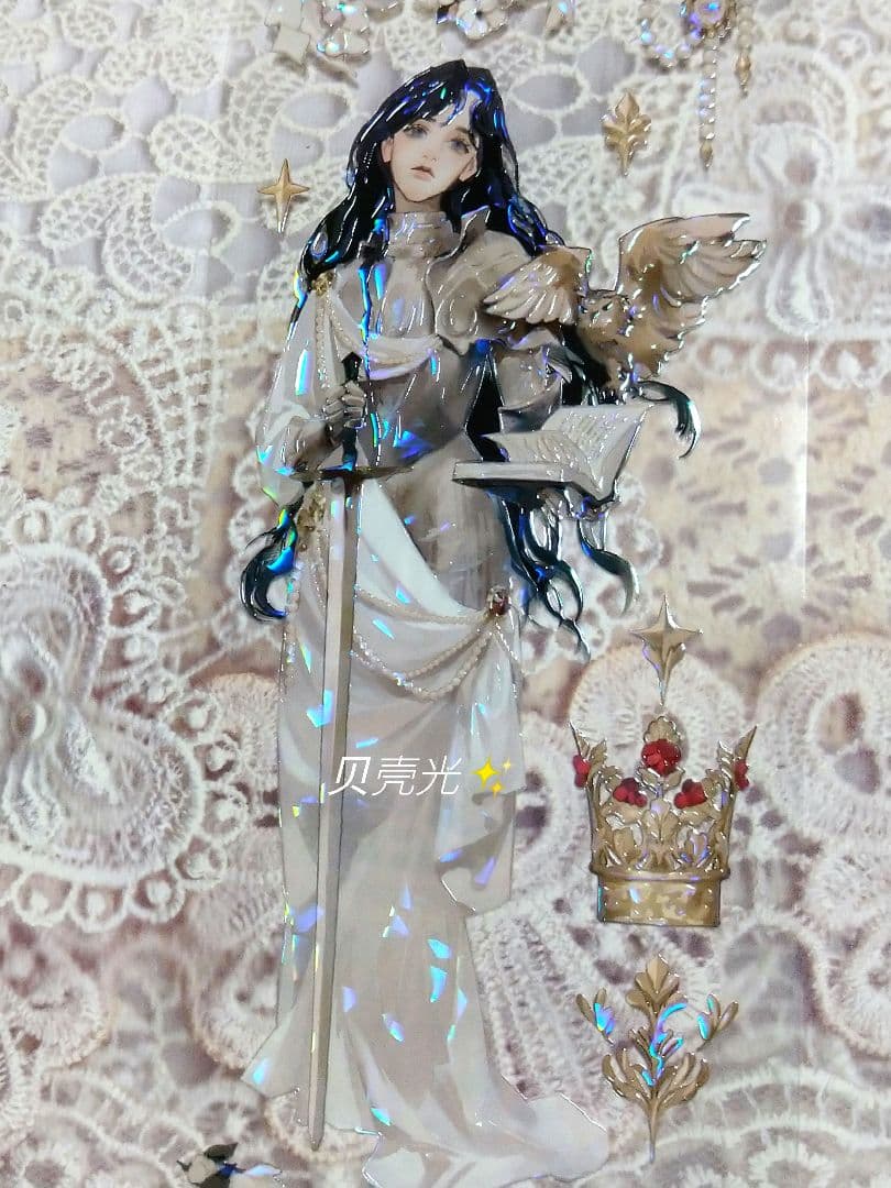 ✩再販✩J273＃神之女使(贝壳光)Shine切り売り海外人物マステ女の子