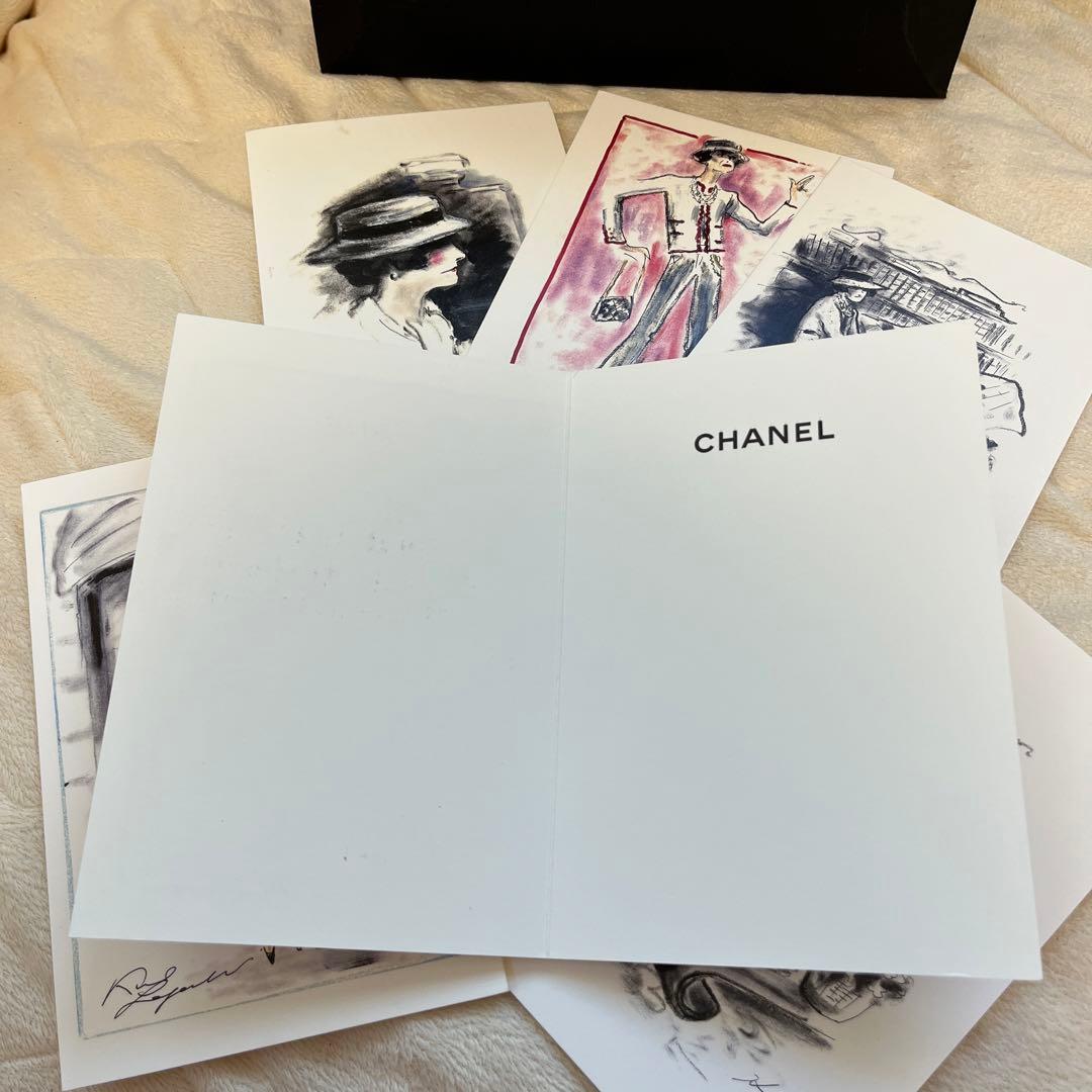パリ限定　レア　シャネル　メッセージカード