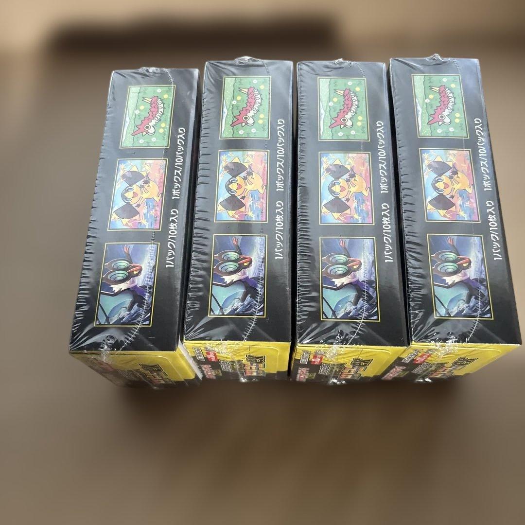 シュリンク付きポケモンカードMEGA ハイクラスパック ドリーム ex 4BOX