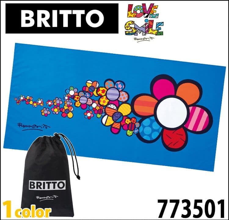 BRITTO ブリット ビーチタオル 773501 ポリエステル100%