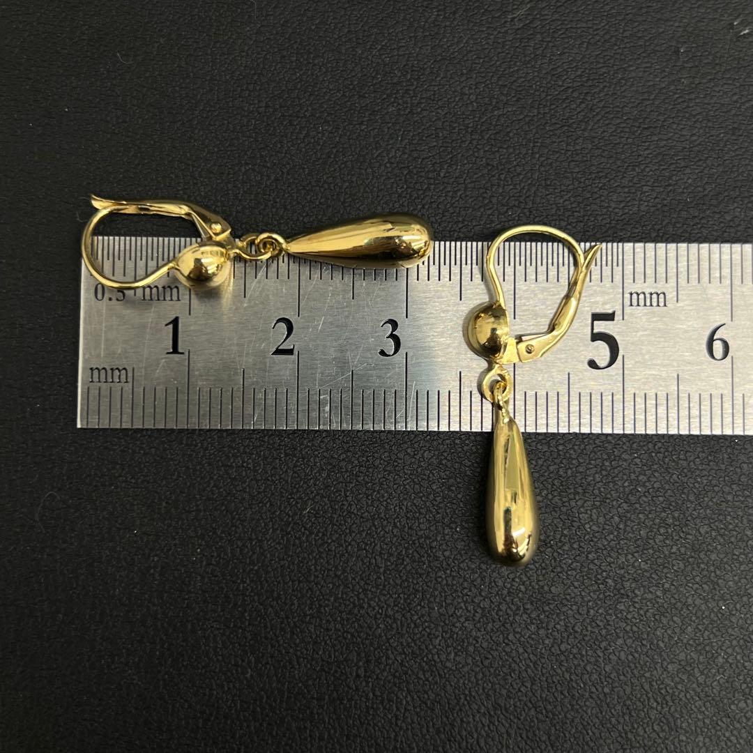 (B122332) K18 YG ピアス ウノアエレ UNOAERRE 750