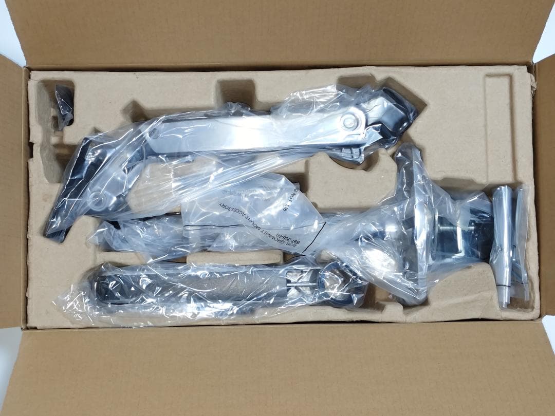 エルゴトロン LX デスクマウント モニターアーム 長身ポール アルミニウム