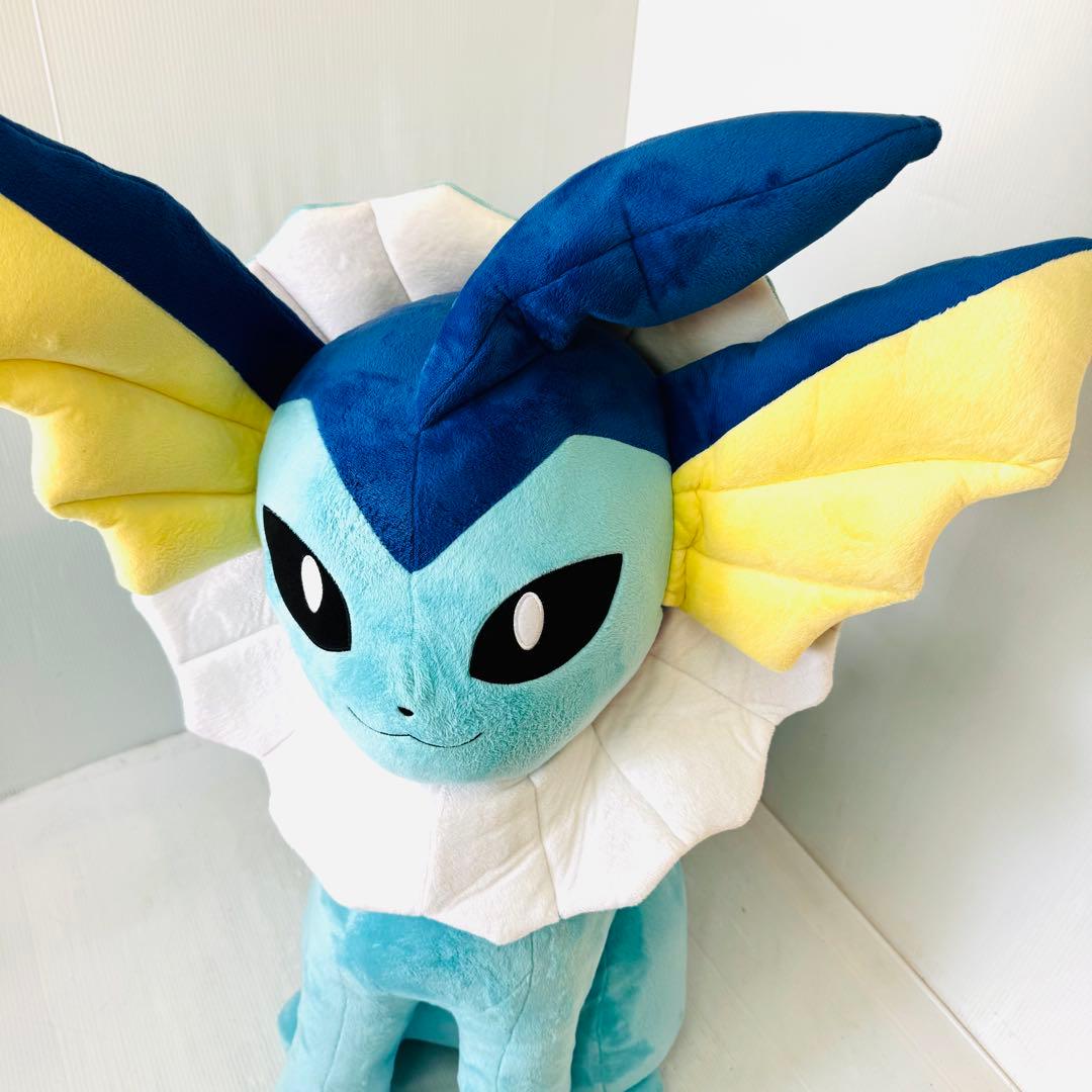 【美品】ポケモン　等身大　ぬいぐるみ シャワーズ　ポケモンセンター　限定