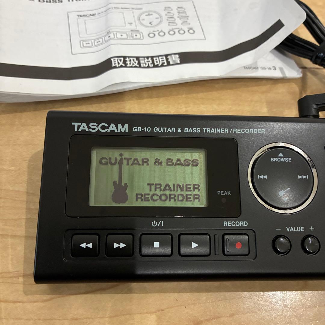 別売アダプターセットTASCAM GB-10 ギター・ベーストレーナーレコーダー