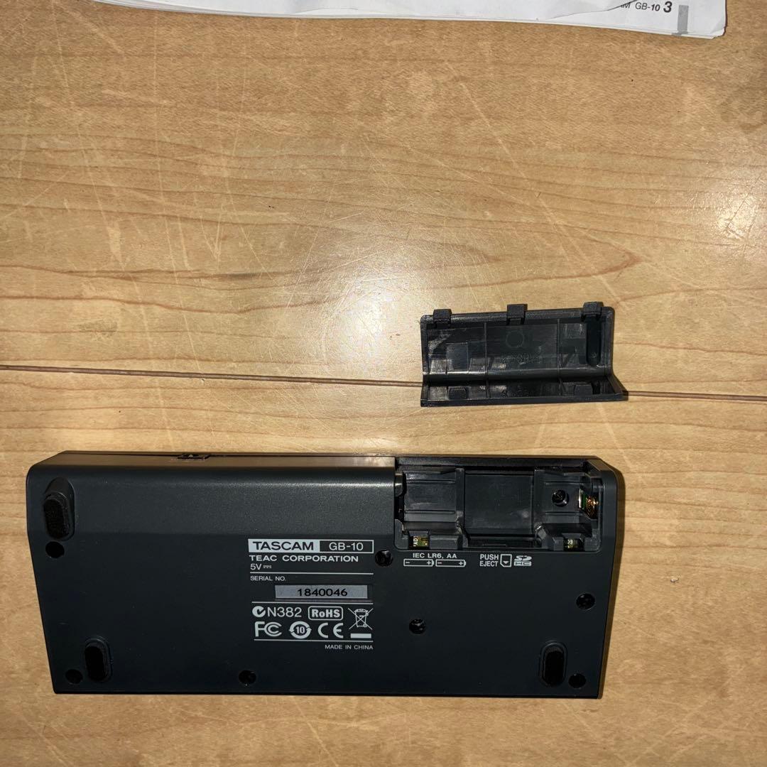 別売アダプターセットTASCAM GB-10 ギター・ベーストレーナーレコーダー
