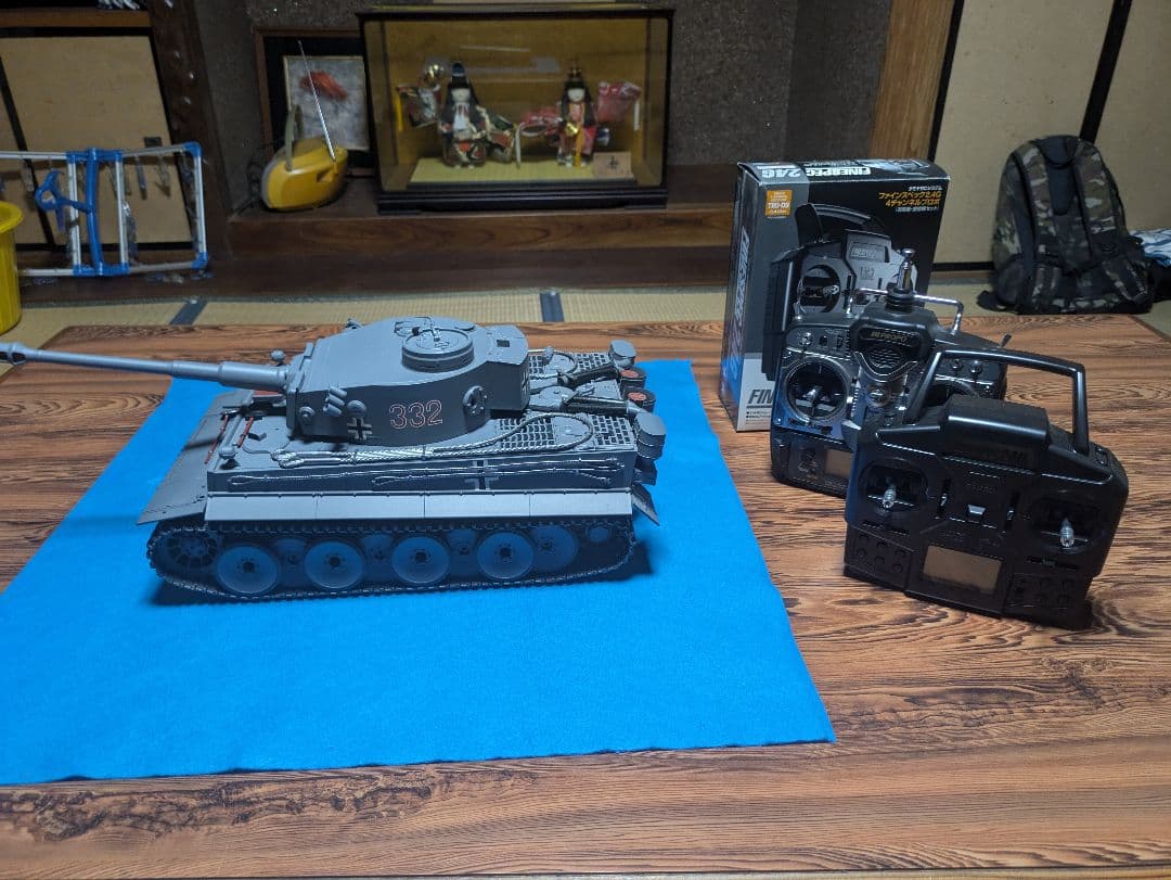 TAMIYA　1/16 RC ドイツ タイガーI フルオペレーションセット