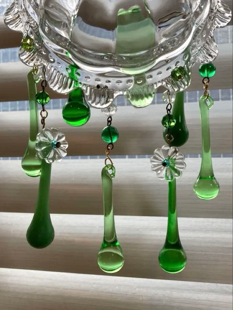 ミニシャンデリア　1920年（大きめ）　フランスアンティーク　シェード