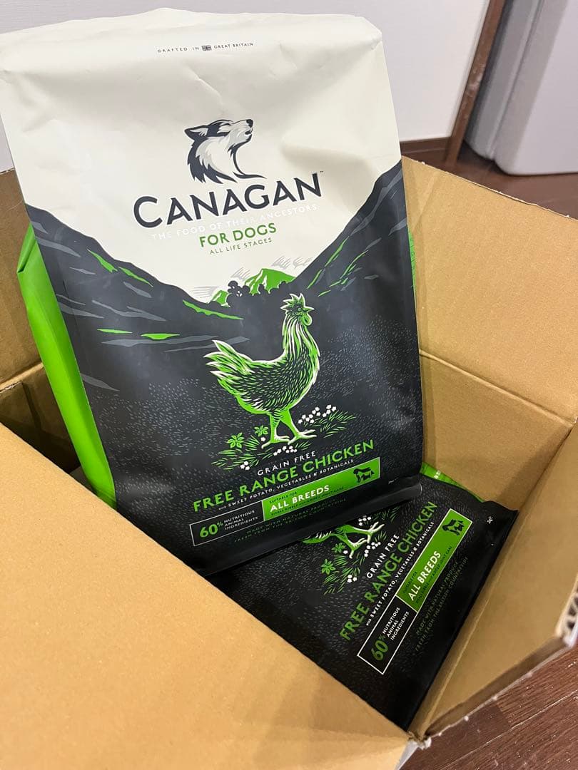 カナガン　ドッグフード　犬用　2パックセット