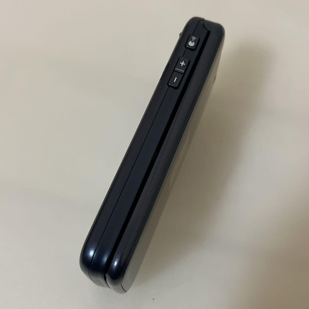 【極美品】NTTドコモ 富士通 らくらくホン F-01M ネイビー　docomo